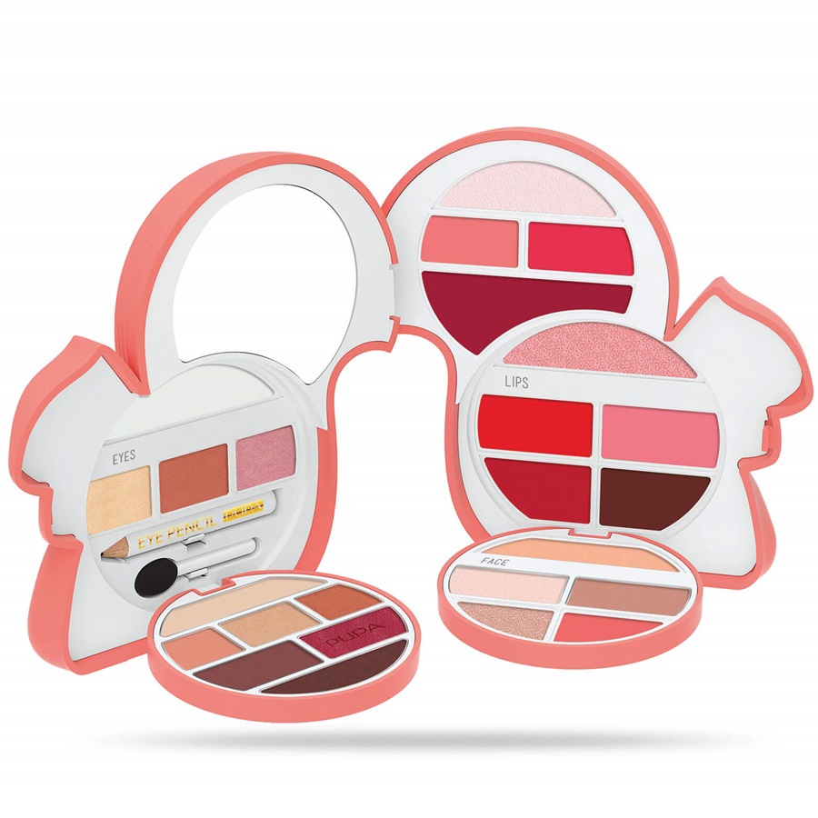 علبة ماكياج سنجاب 4, 002 الوان دافئة