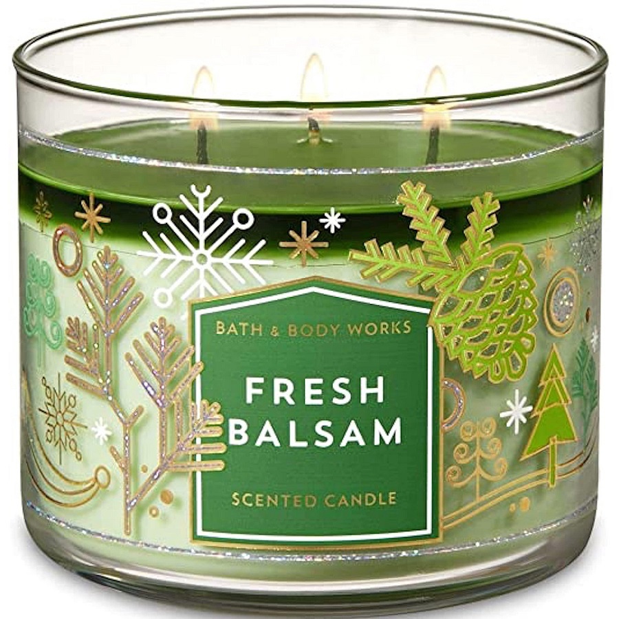 فريش بلسم شمعة معطرة بثلاث فتائل 411 غم