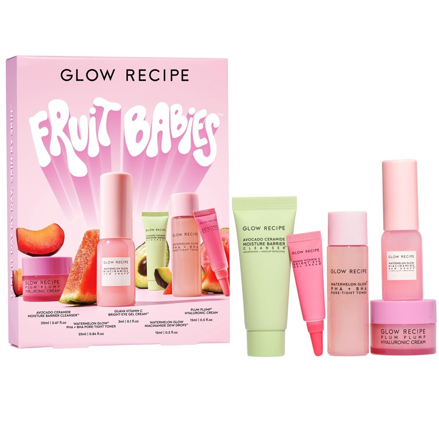 مجموعة جلو ريسيبي فروت بيبيز 5 قطع