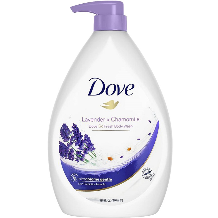 جل استحمام برائحة اللافندر والبابونج 1 لتر