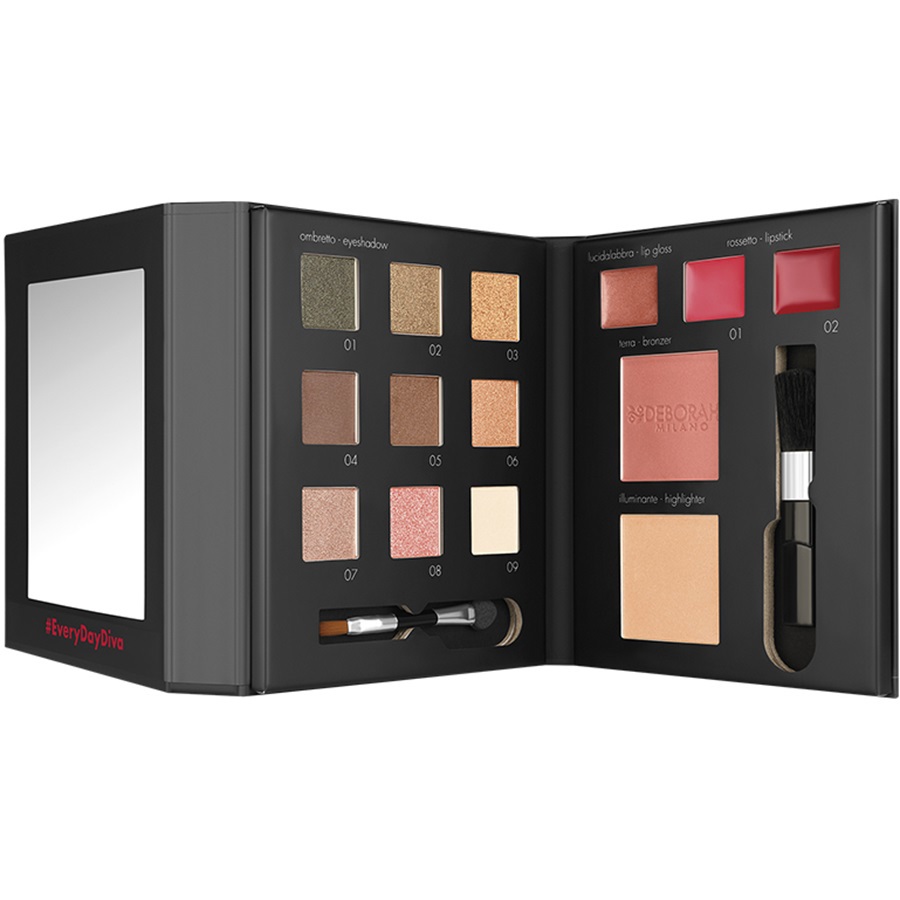 باليت العيون والوجه (1 وارم تونز)