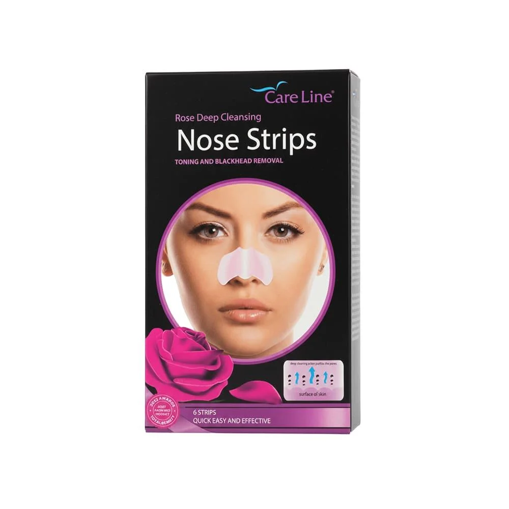 شرائط تنظيف الأنف من كير لاين بزيت اللوز