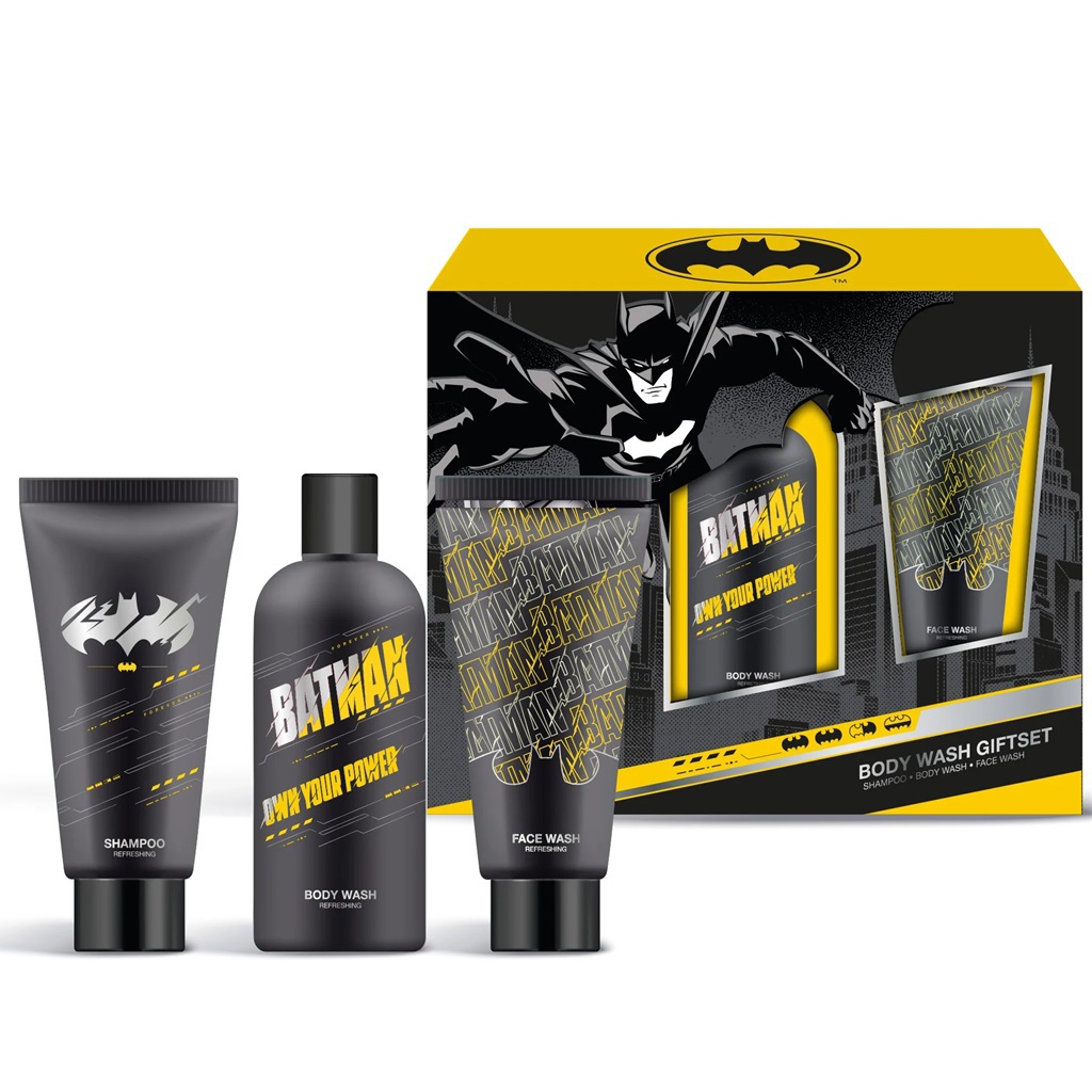 مجموعة العناية بالجسم باتمان 3 قطع
