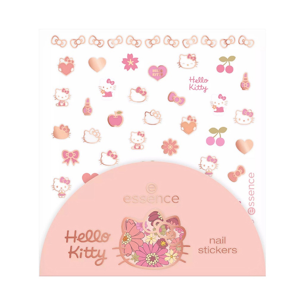 ملصقات أظافر هالو كيتي 01