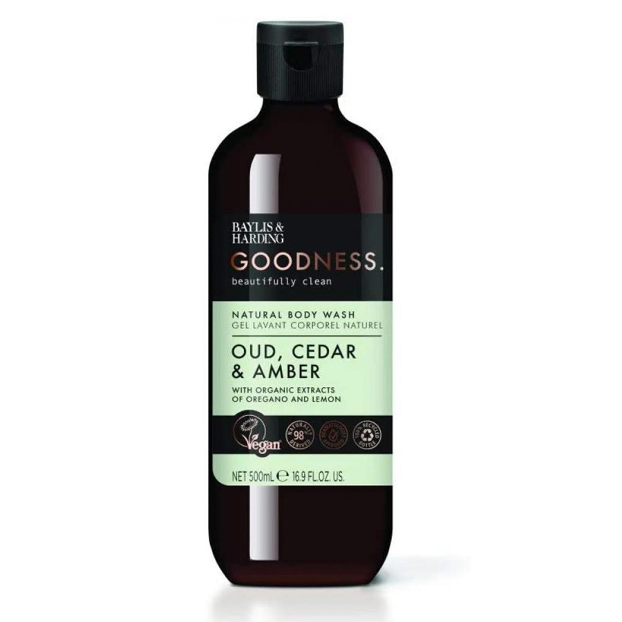 غسول للجسم بالعود والأرز والعنبر 500 مل