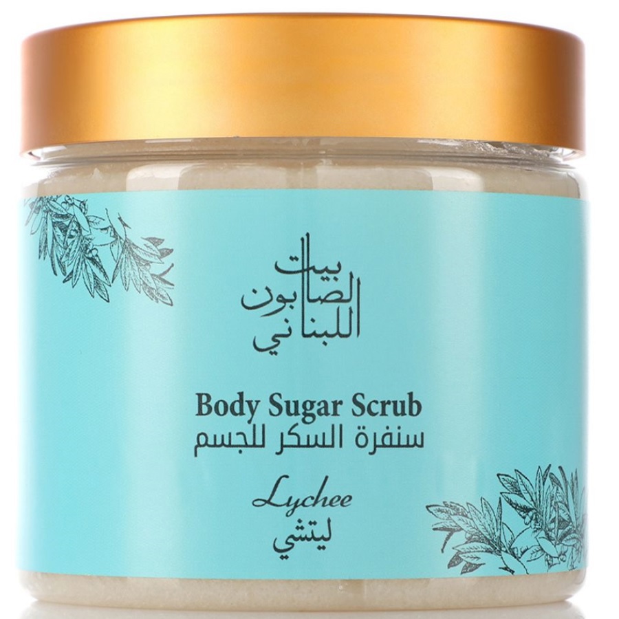 سنفرة السكر للجسم بالليتشي 500 غم