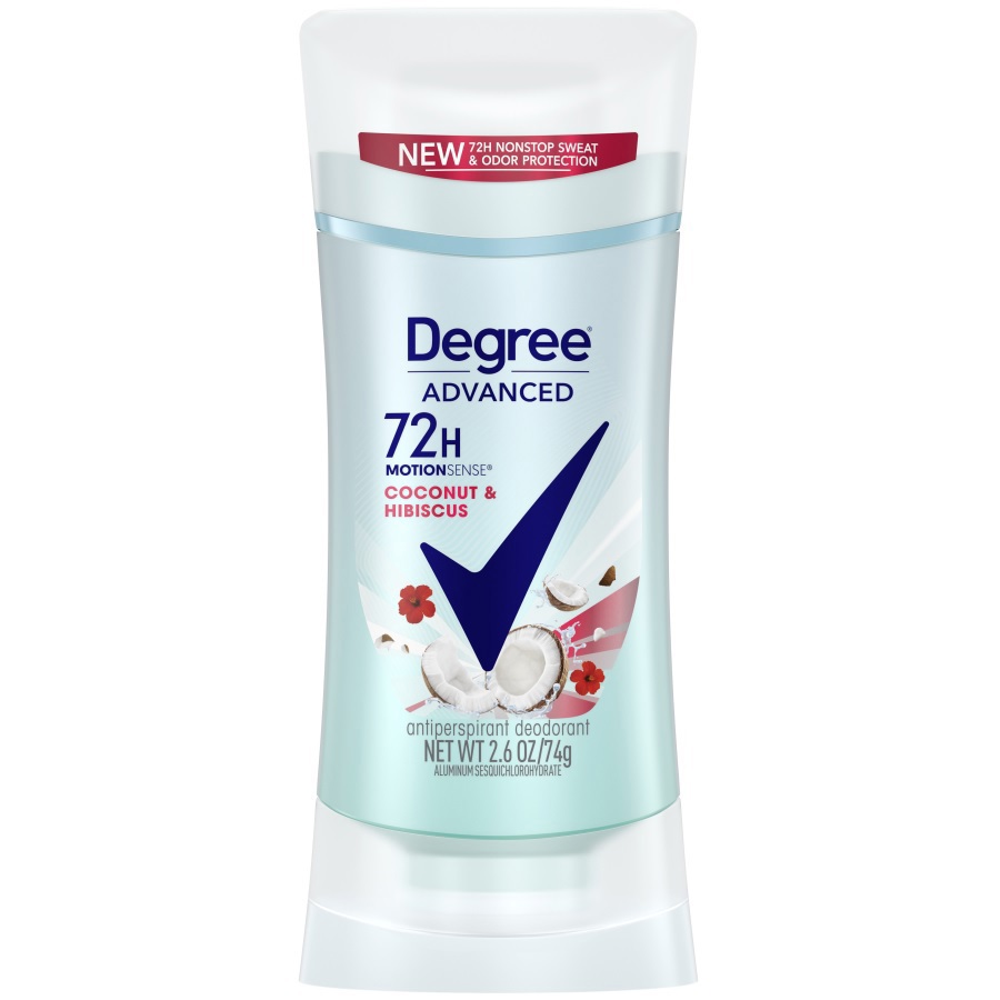 كريم مزيل للعرق بحماية سريرية لمدة 48 ساعة برائحة جوز الهند والكركديه 48 غم