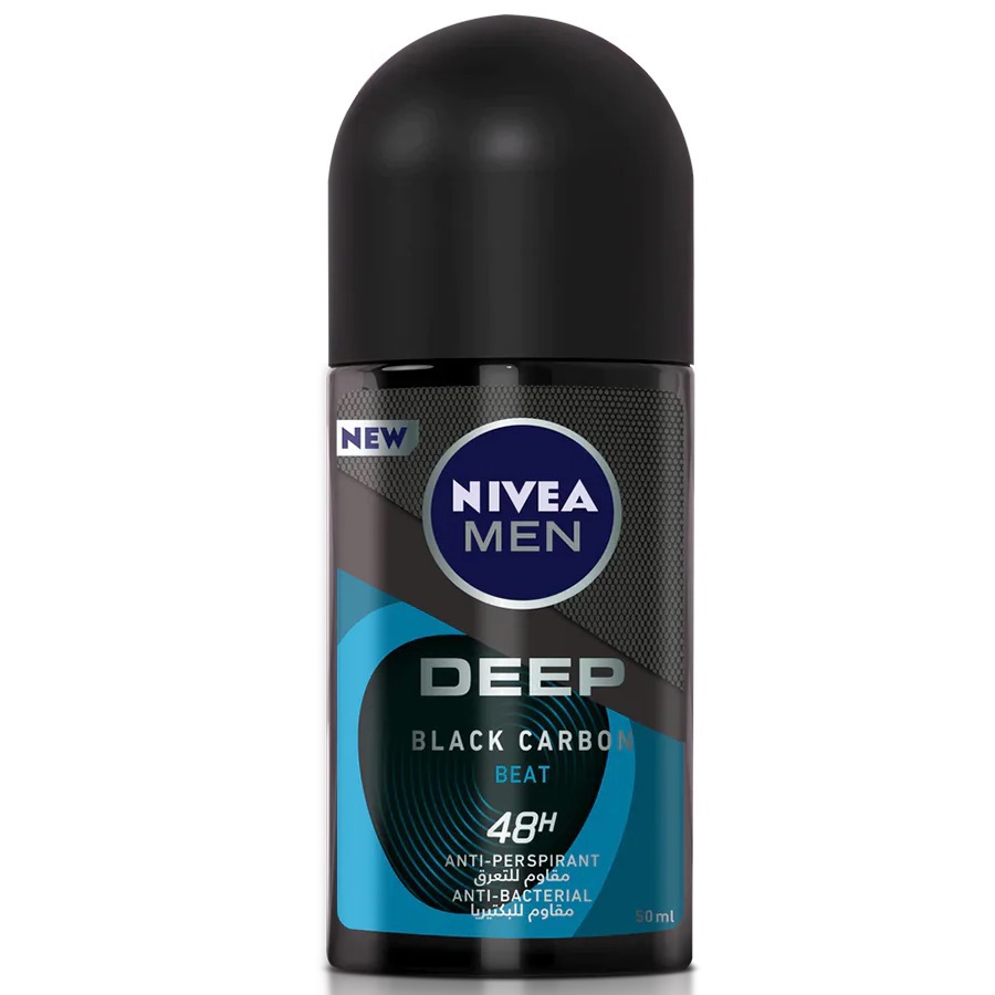 مزيل عرق رول أون ديب بلاك كربون بيت 50 مل