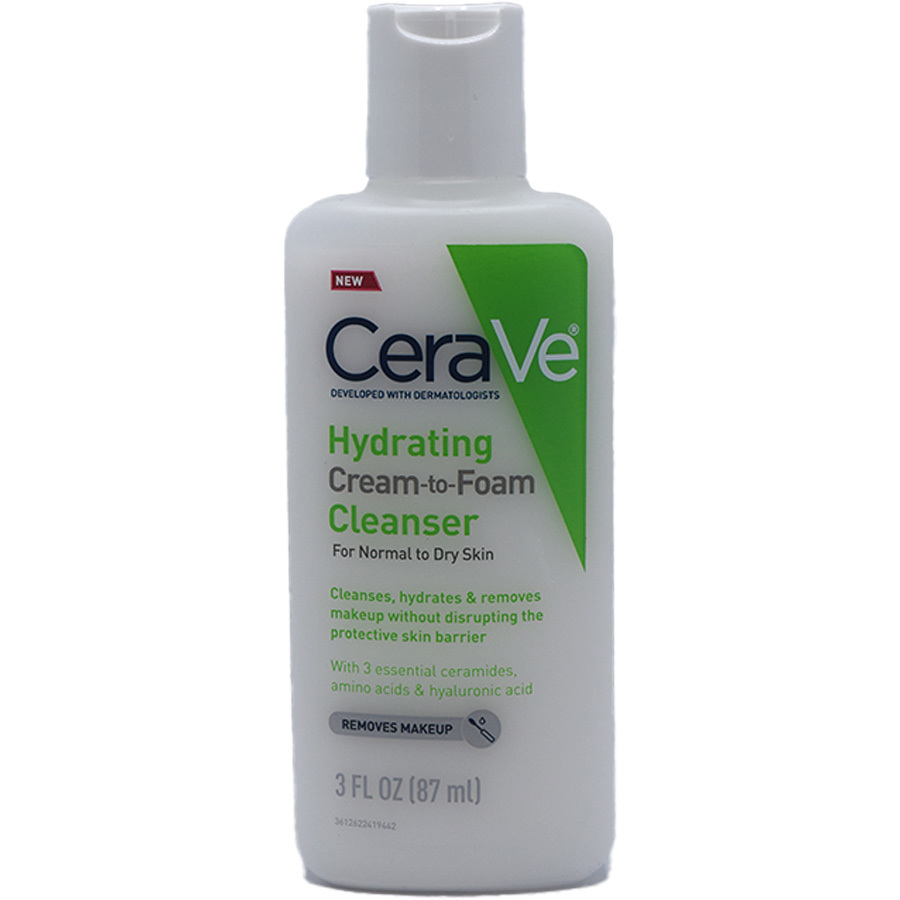 غسول منظف رغوي كريمي مرطب