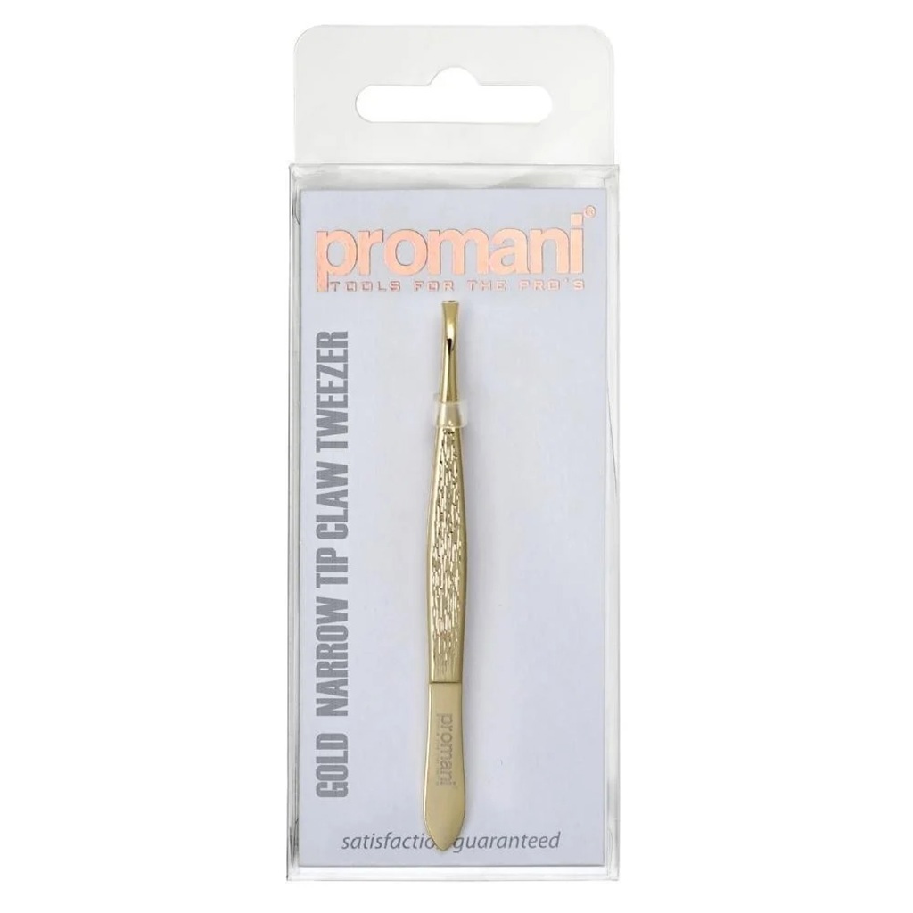 ملقط حواجب ذهبي