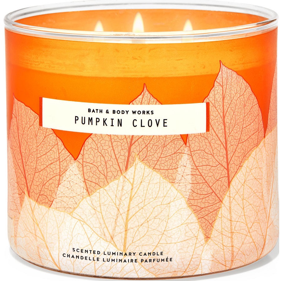 بامبكين كلوف شمعة معطرة بثلاث فتائل 411 غم