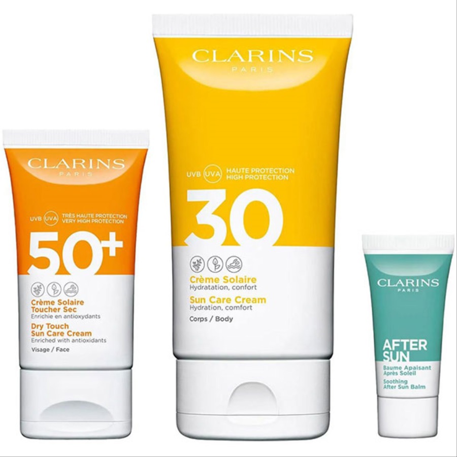 مجموعة كريم الحماية من أشعة الشمس 3 قطع