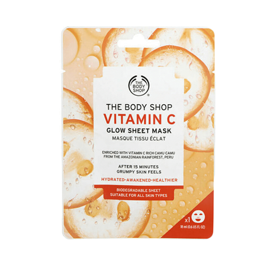 ماسك ورقي بفيتامين ج لاشراقة البشرة