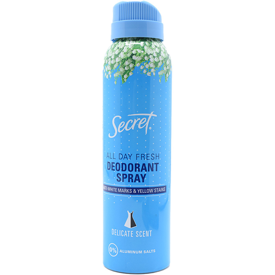 مزيل عرق بخاخ برائحة رقيقة منعشة 150 مل