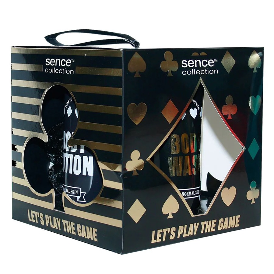 مجموعة العناية بالجسم للرجال فيغاس نايت 4 قطع