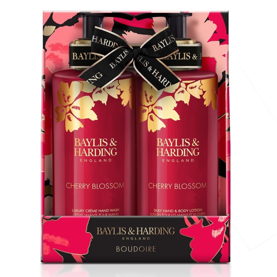 مجموعة العناية باليدين زهرة الكرز قطعتين