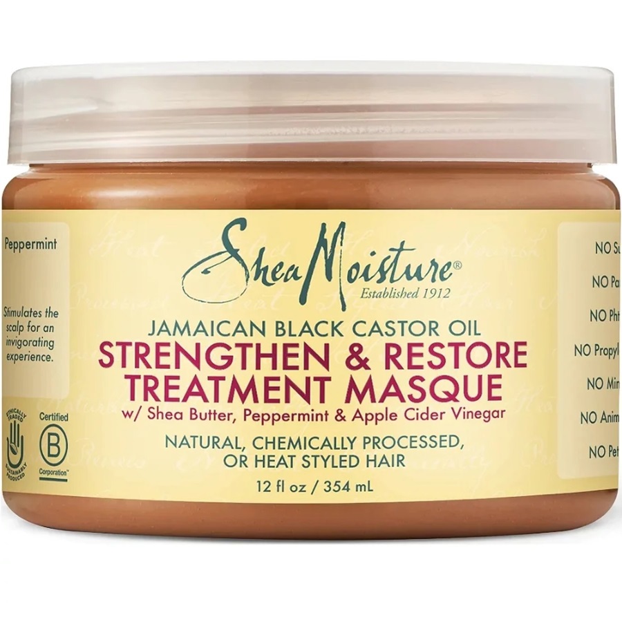 ماسك الشعر بزيت الخروع الأسود الجامايكي 354 جم