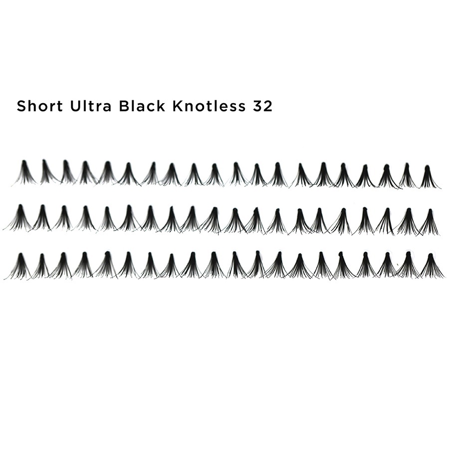رموش صناعية سوداء قصيرة جداً 32