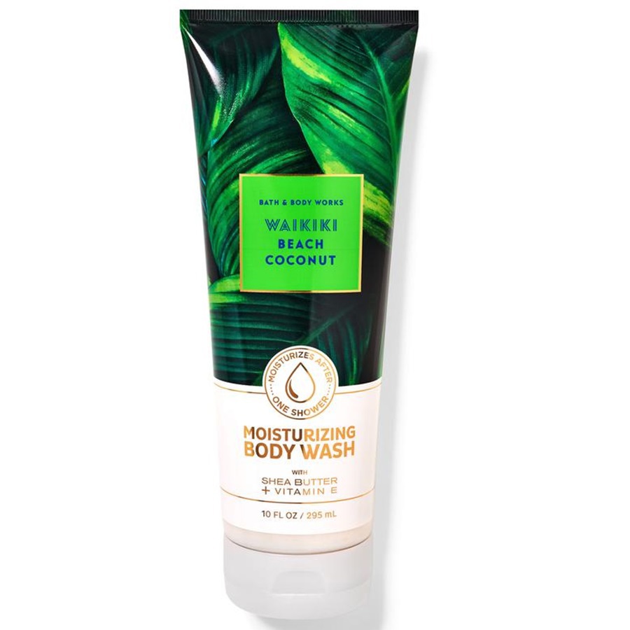 غسول الجسم المرطب بجوز الهند وايكيكي بيتش 295 مل
