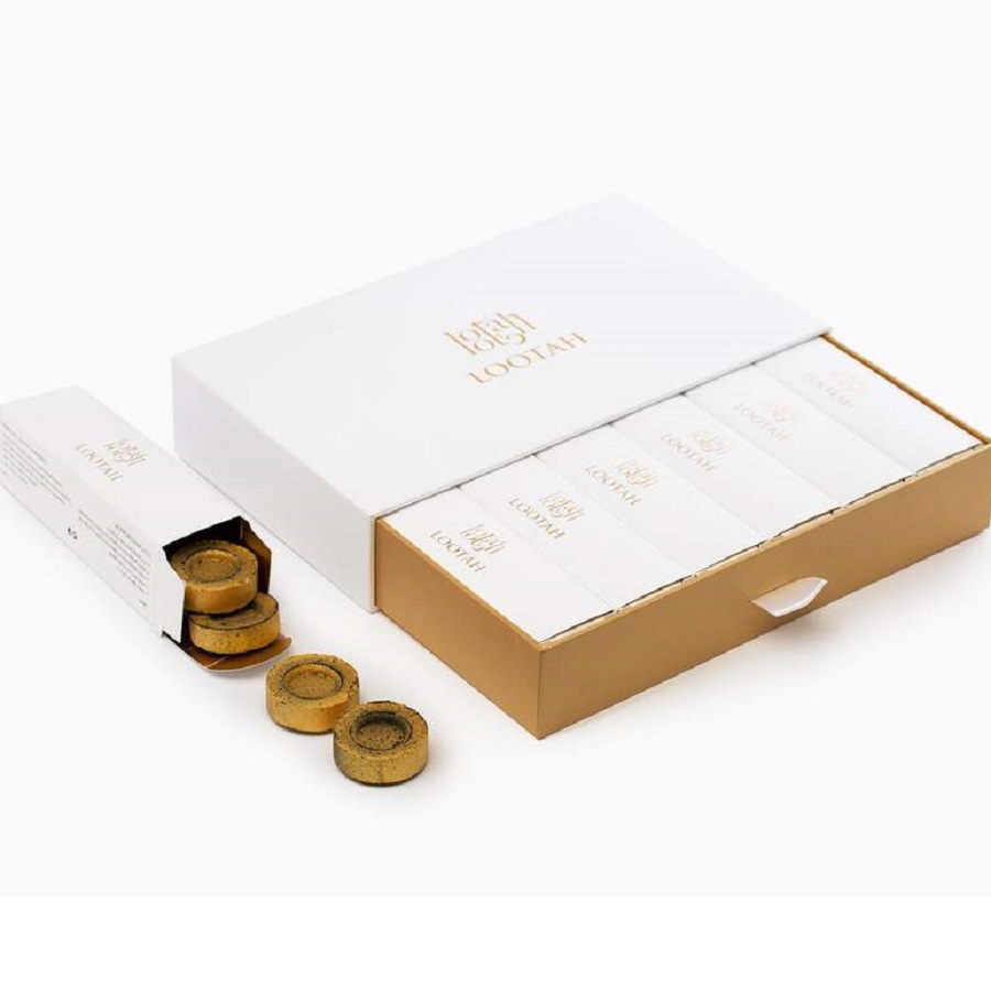 علبة فحم لوتاه 6 قطع