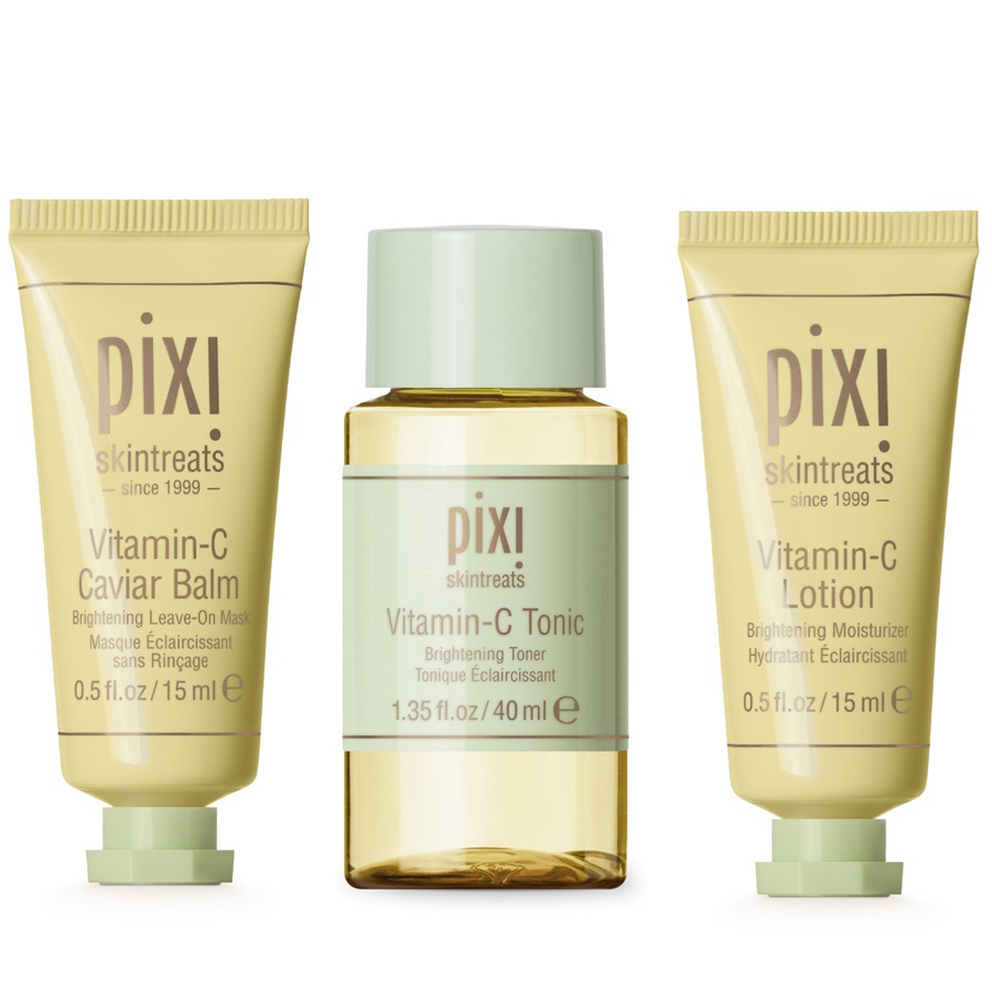 مجموعة العناية بالبشرة بخلاصة فيتامين سي 3 قطع