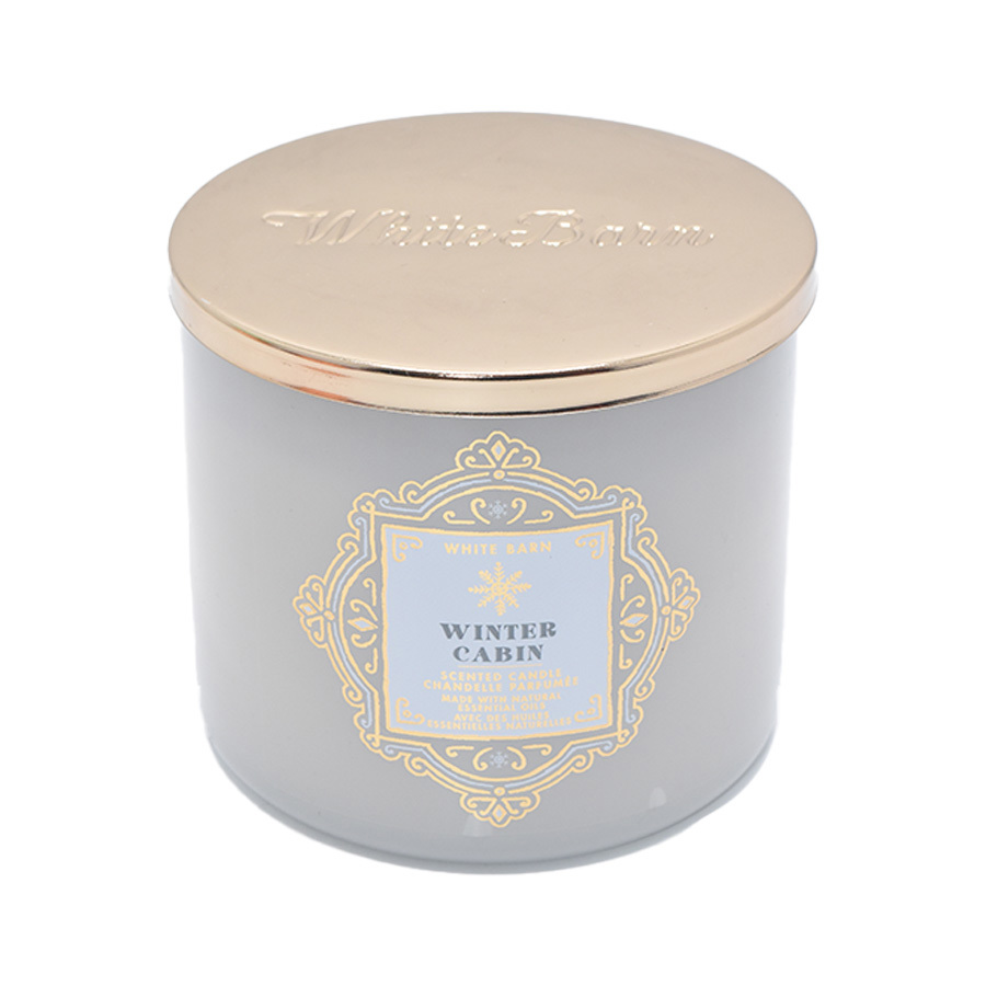 وينتر كابين شمعة معطرة بثلاث فتائل 411 غم