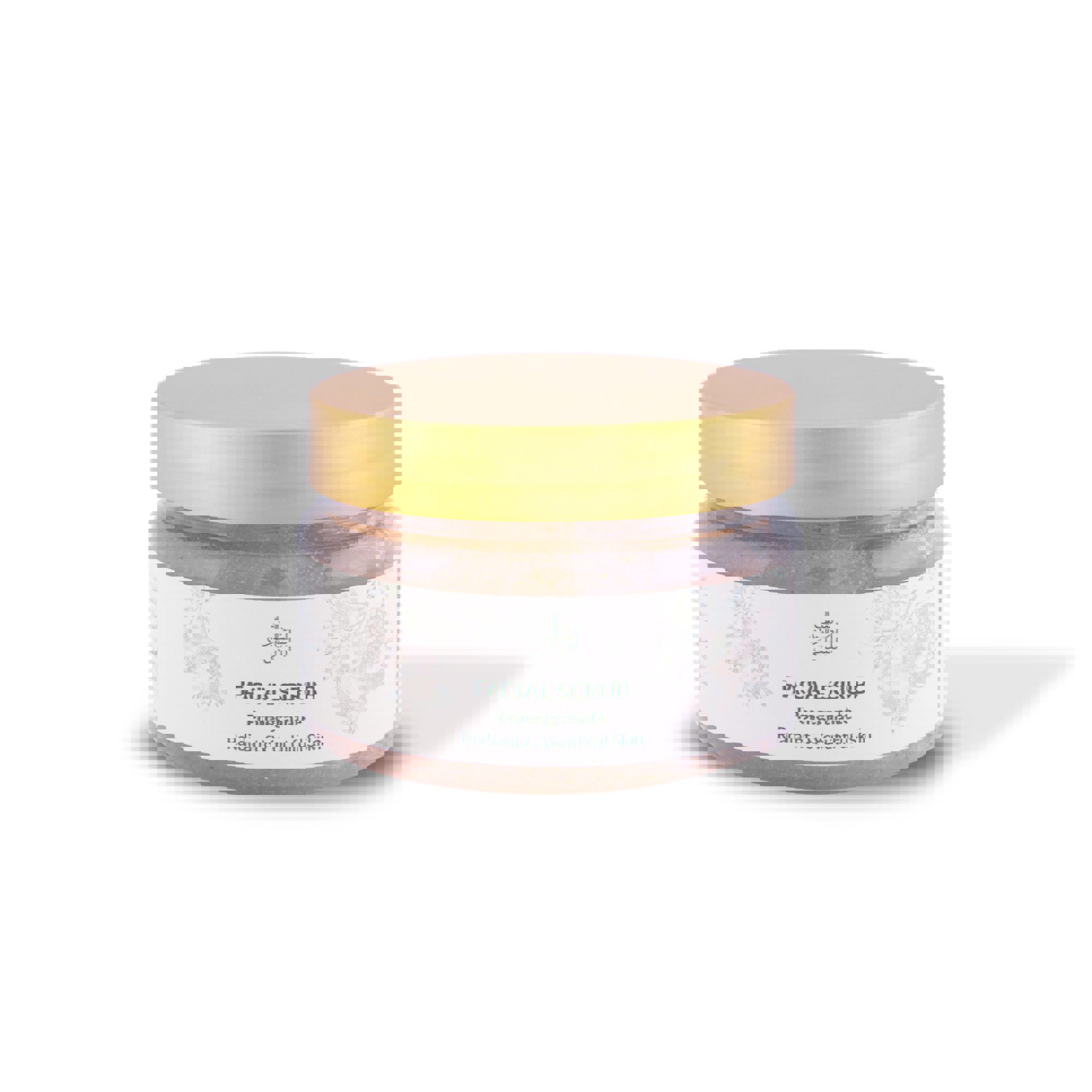 مقشر للوجه برائحة الرمان 150 غرام 0