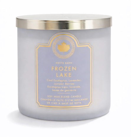 فروزن ليك شمعة معطرة بثلاث فتائل 411 غم