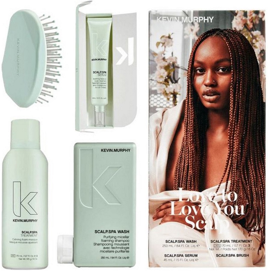 مجموعة كيفين لوف تو يو لفروة الرأس 4 قطع
