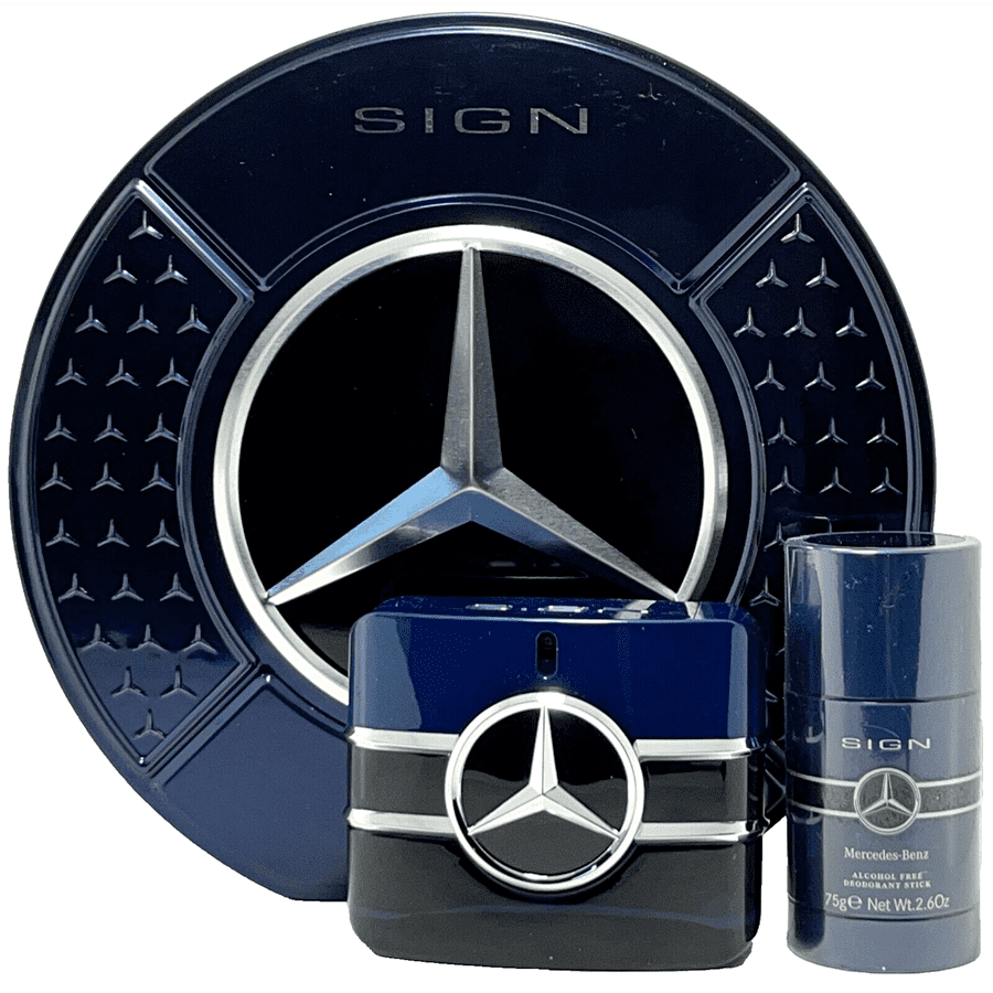 مجموعة هدايا للرجال مرسيدس بنز 2 قطعة
