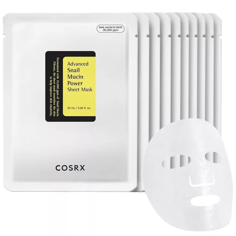 ماسك ورقي بخلاصة الحلزون المتقدم 10 قطع