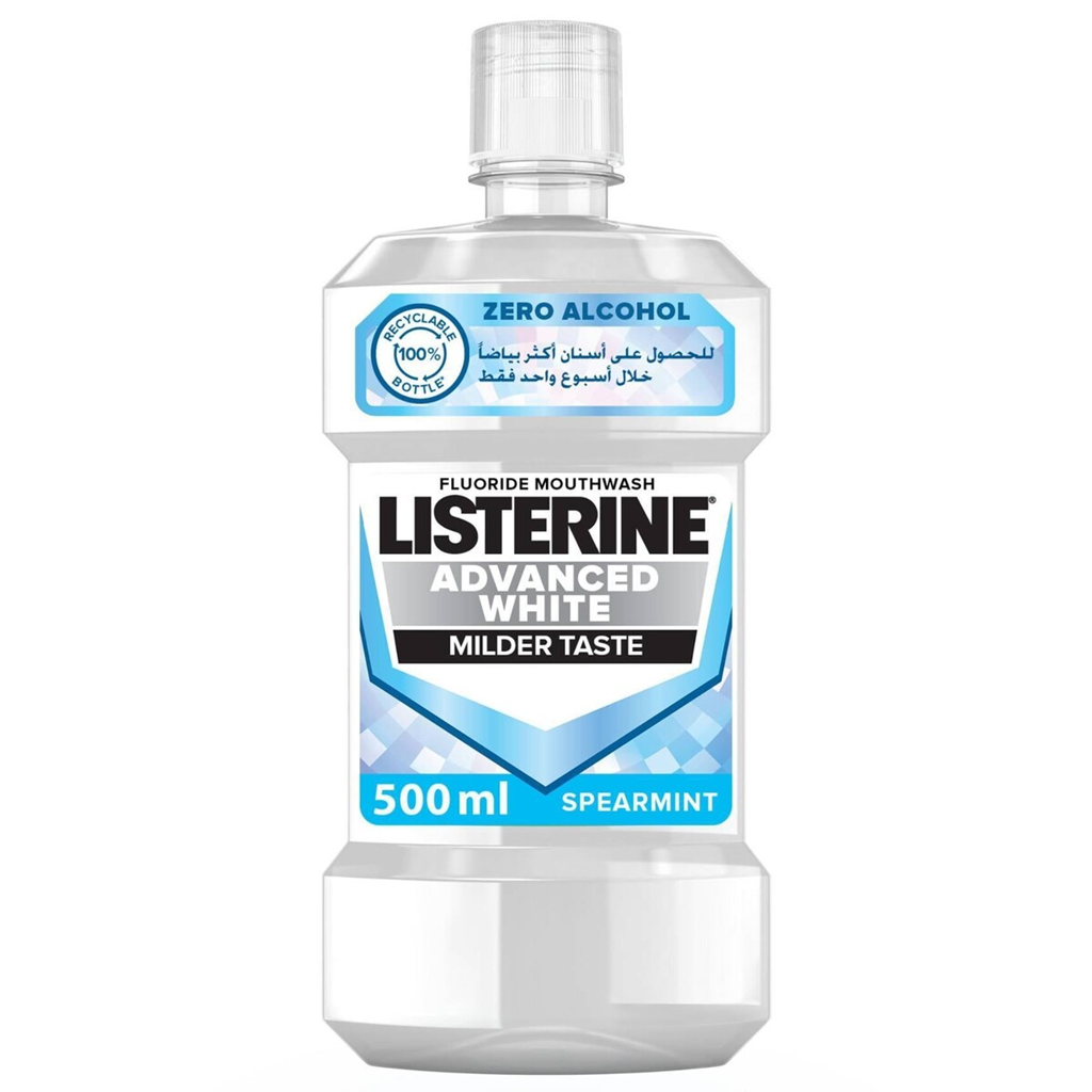 غسول الفم وايت أدفانس 500 مل