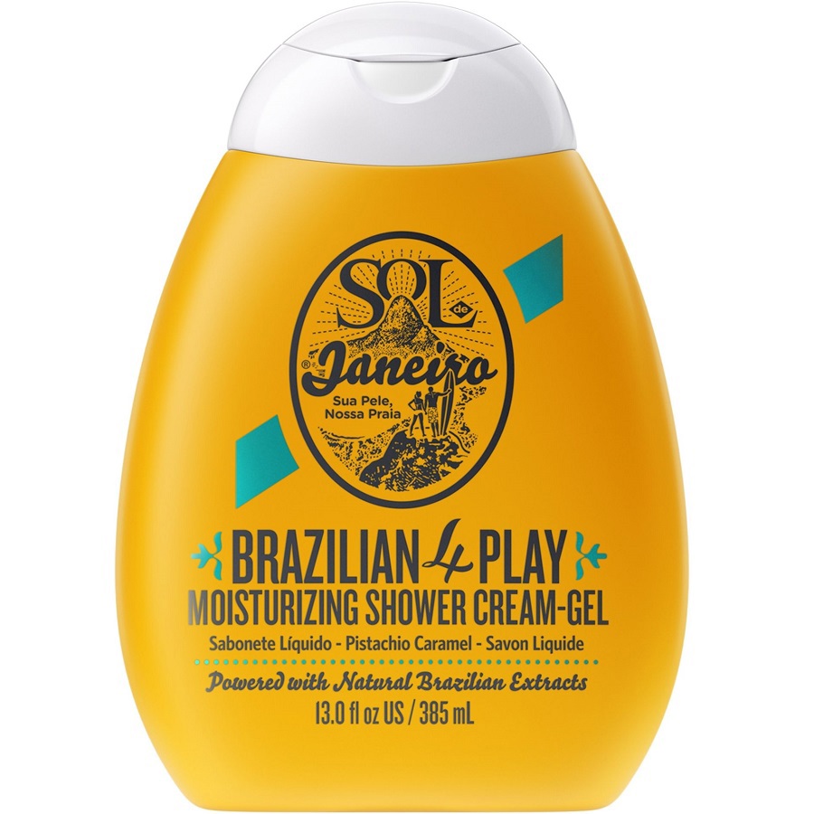 جل الاستحمام البرازيلي سول 4 بلاي المرطب 385 مل