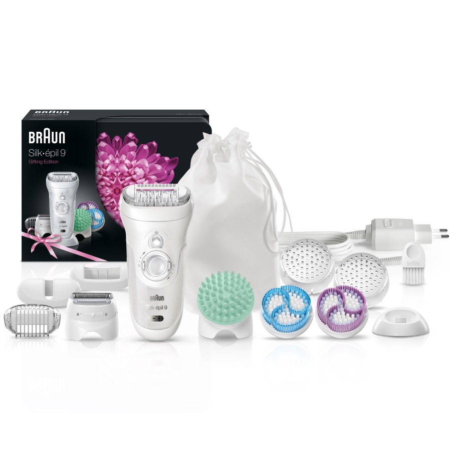 مجموعة هدايا إبيل 9 لإزالة الشعر للاستخدام الجاف والمبلل