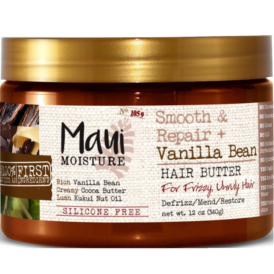 زبدة تنعيم وتجديد الشعر بالفانيليا 385 مل