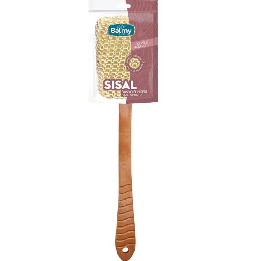 ليفة استحمام بمقبض