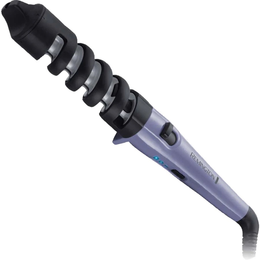 مكواة تجعيد الشعر بحجمين مختلفين