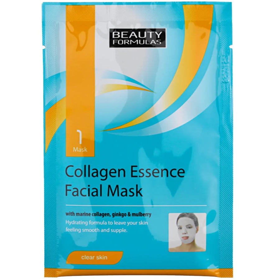 قناع ورقي للوجه بخلاصة الكولاجين