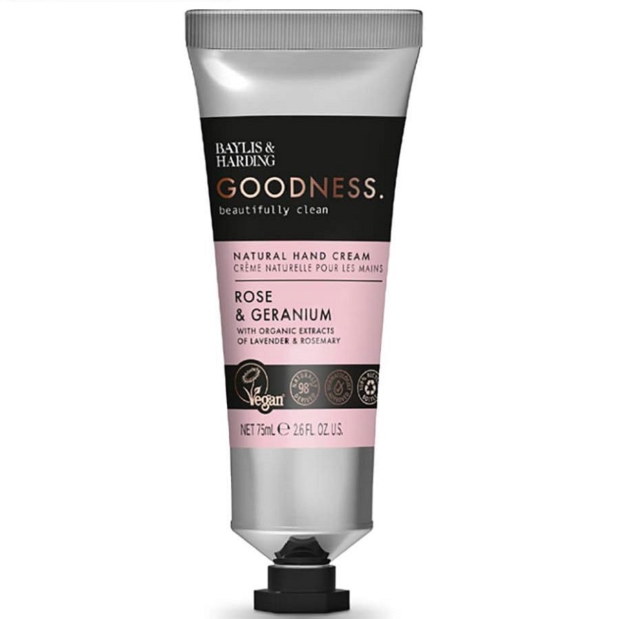 كريم طبيعي لليدين بالورد وإبرة الراعي 75 مل