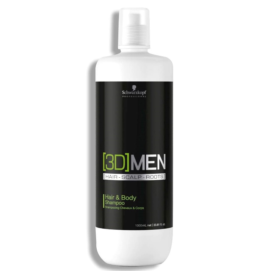 شامبو للشعر والجسم للرجال 1 لتر