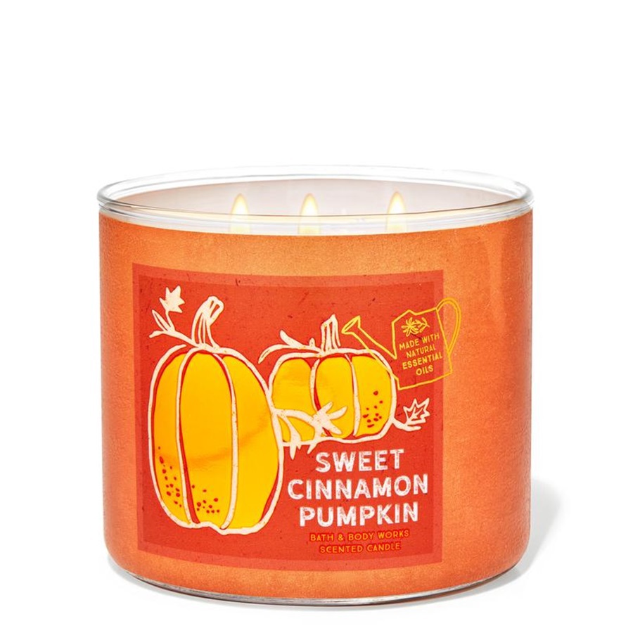 سويت سنمن بامبكن شمعة معطرة بثلاث فتائل 411 غم