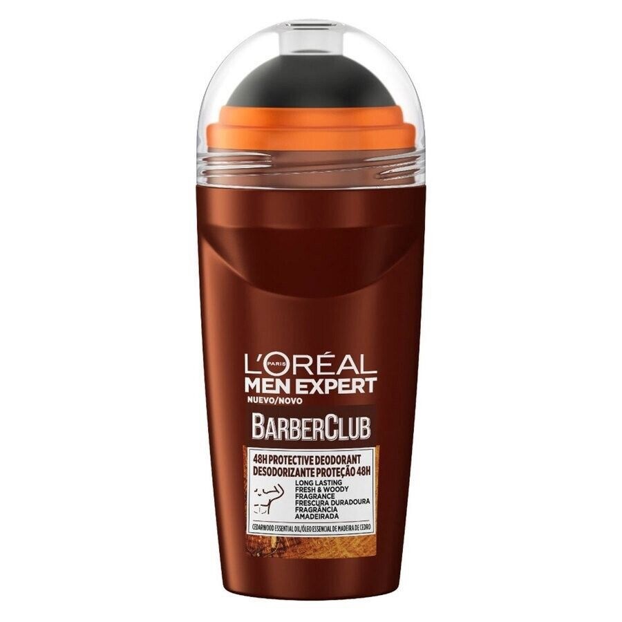 رول اون مانع تعرق للرجال اكسبيرت باربر كلوب 50 مل