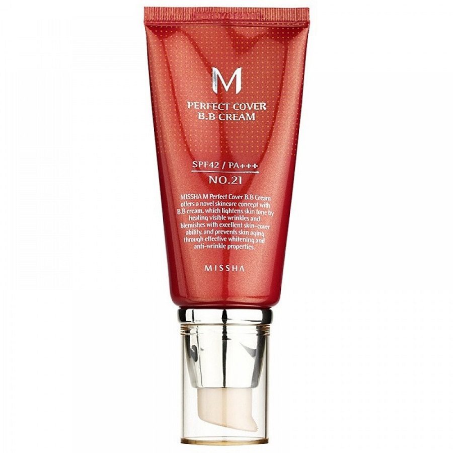 كريم بي بي لتغطية مثالية بعامل حماية من الشمس 42 (21 بيج فاتح) 50 مل