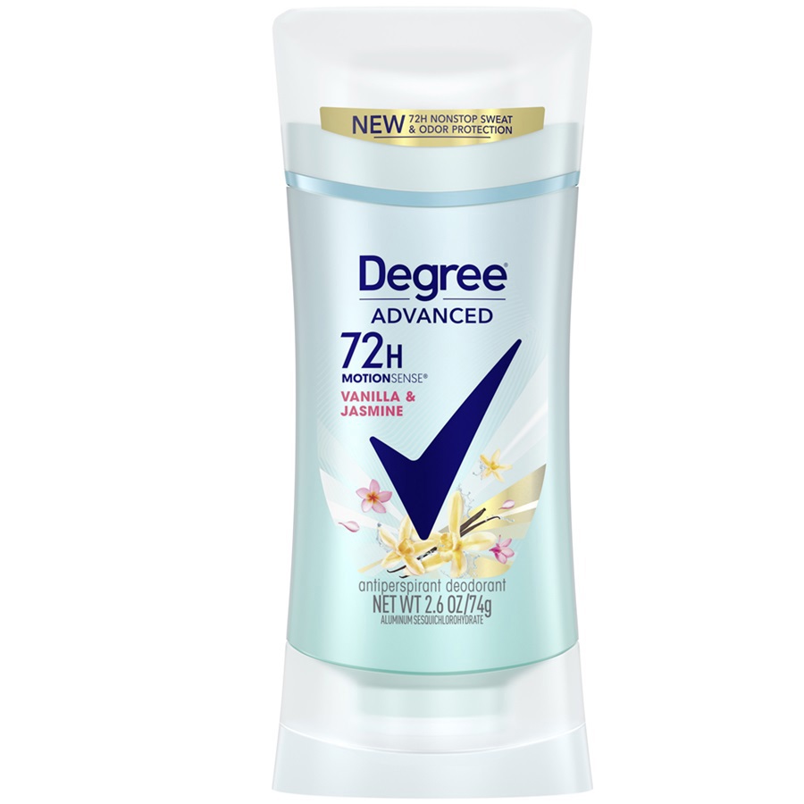 مزيل عرق متطور 72 ساعة برائحة الفانيليا والياسمين 74 غم