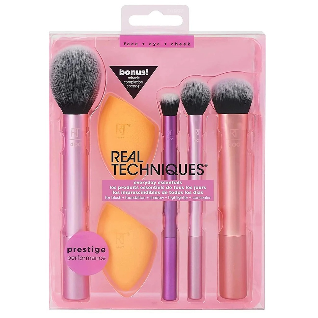 مجموعة فرش ماكياج متعددة الوظائف مع اسفنجة 01786