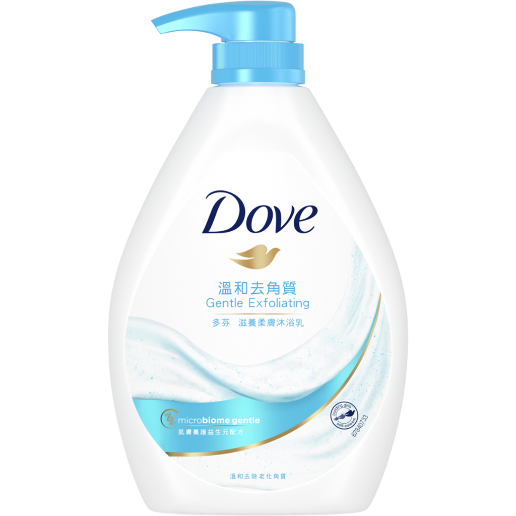 جل استحمام مقشر لطيف 1 لتر