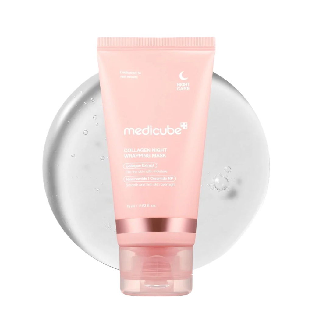 قناع الكولاجين الليلي لتغليف الوجه 75 مل