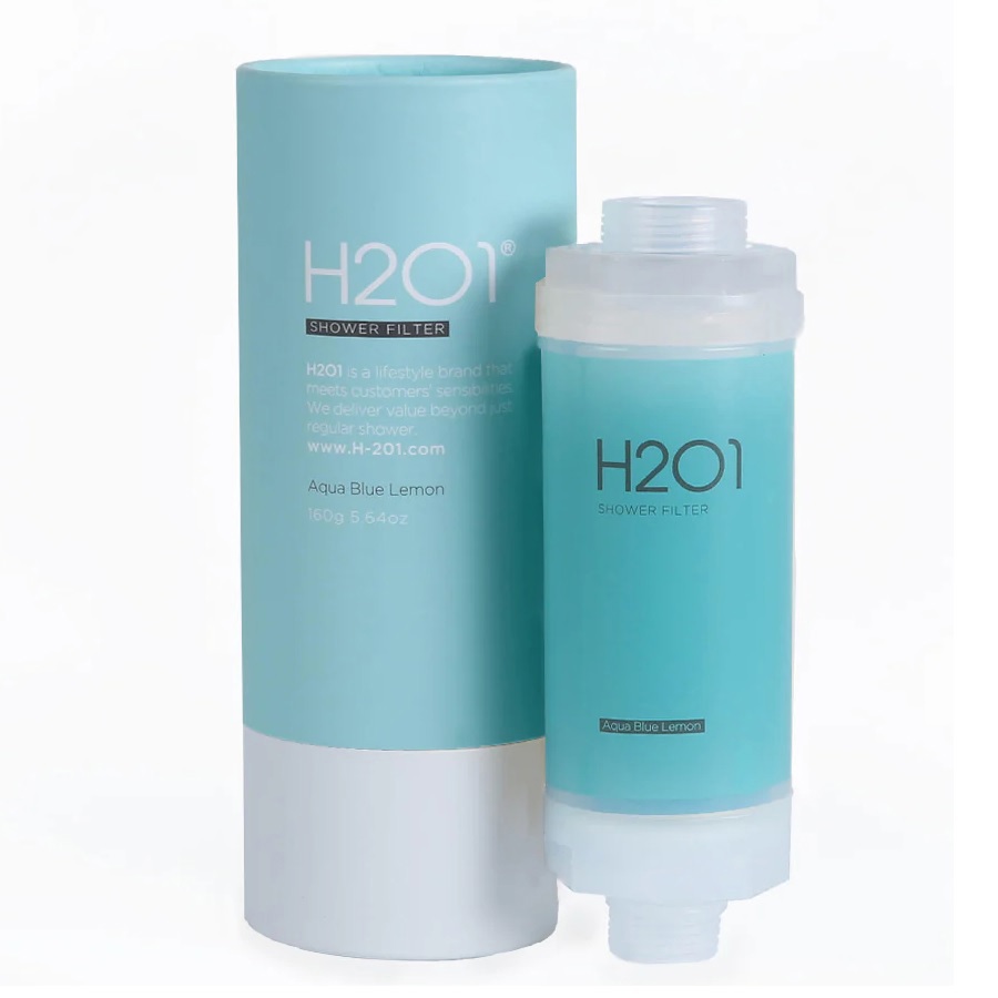 فلتر مياه الاستحمام أكوا بلو ليمون 160 غم