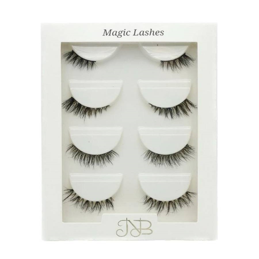 مجموعة رموش صناعية طرفية ماجيك لاشز 4 أصناف مختلفة