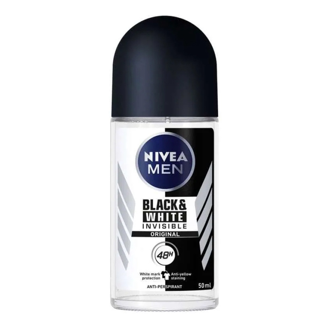 مزيل عرق رول للرجال بلاك اند وايت اورجنال 50 مل